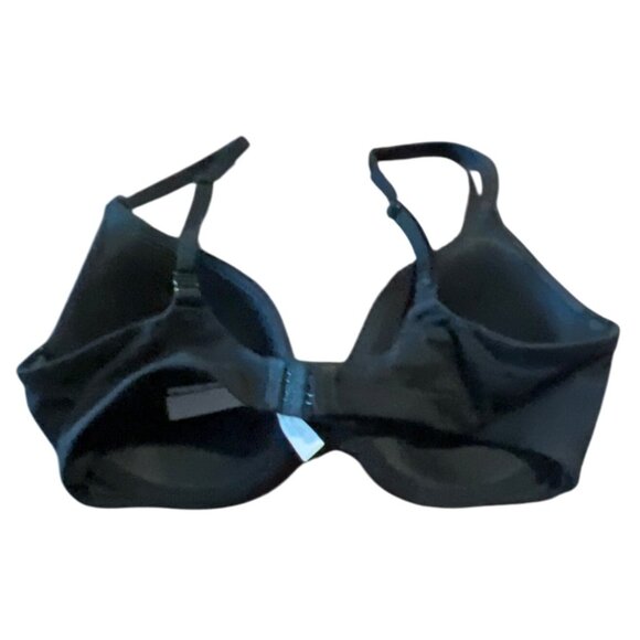 Victorias Secret Black Body By Victoria Lined Perfect Coverage Bra 32D - Picture 2 of 5